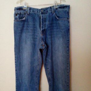 VINTAGE AF Abercrombie & Fitch Jeans Mens 36 x 30 Relaxed Bootcut button fly 189